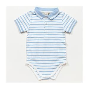 Pureté Striped Polo Bodysuit